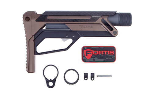 Grips Pads Stocks Fortis Manufacturing Inc. LA Stock FORTIS LA STOCK W/BUFFER TUBE FDE • Model: LA Stock